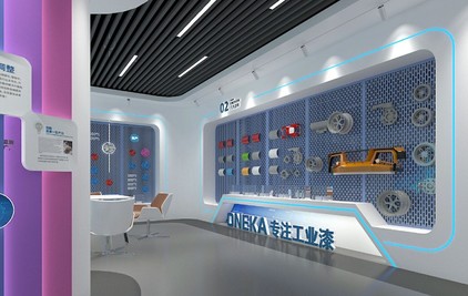 化工企業(yè)形象展廳設(shè)計案例